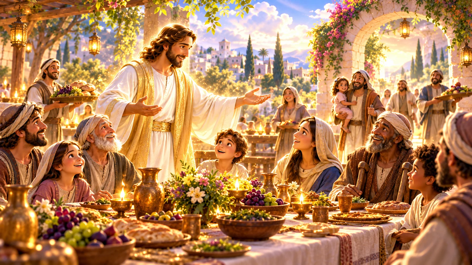 Illustration for The Great Banquet