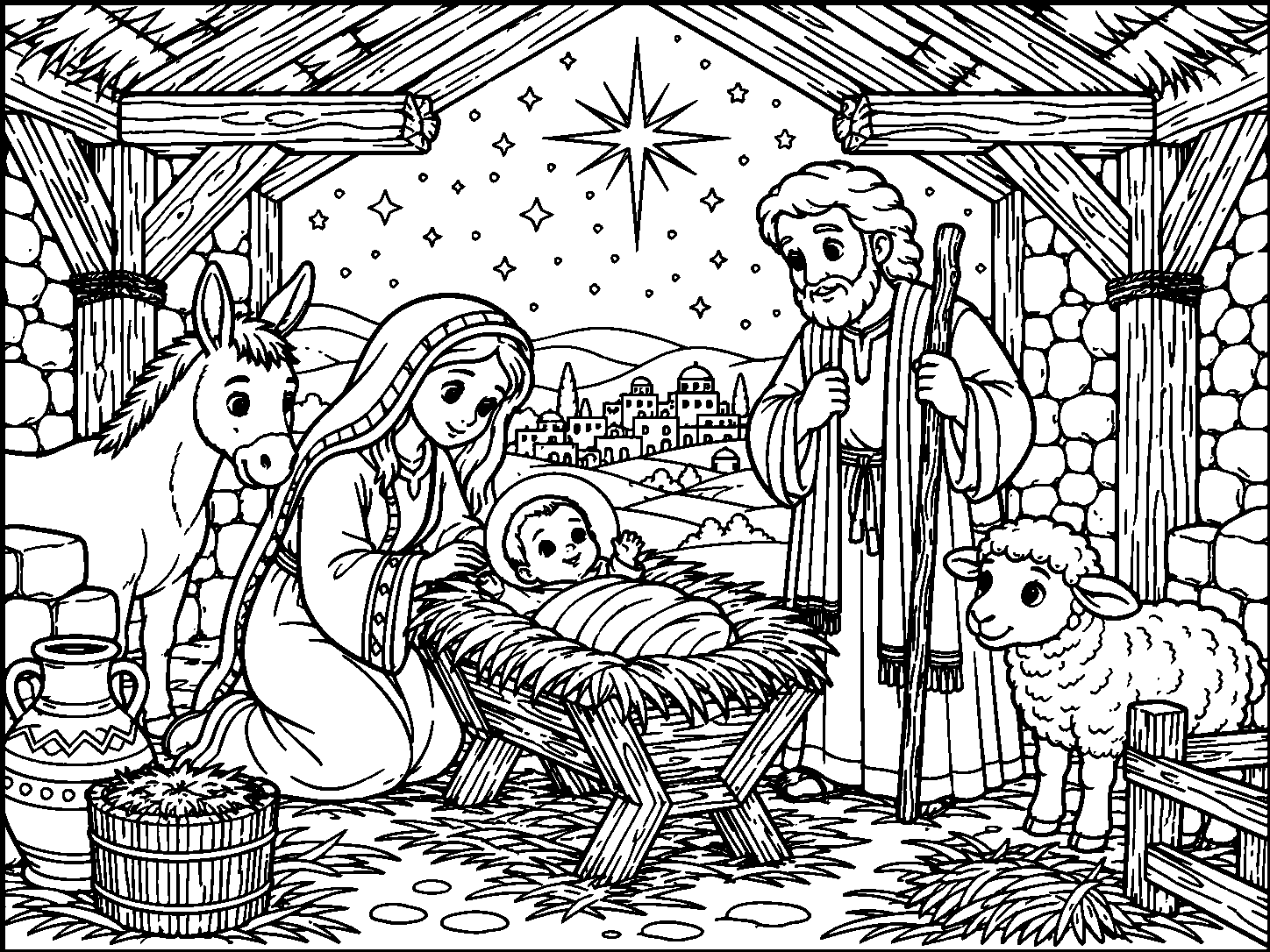 Colouring page preview