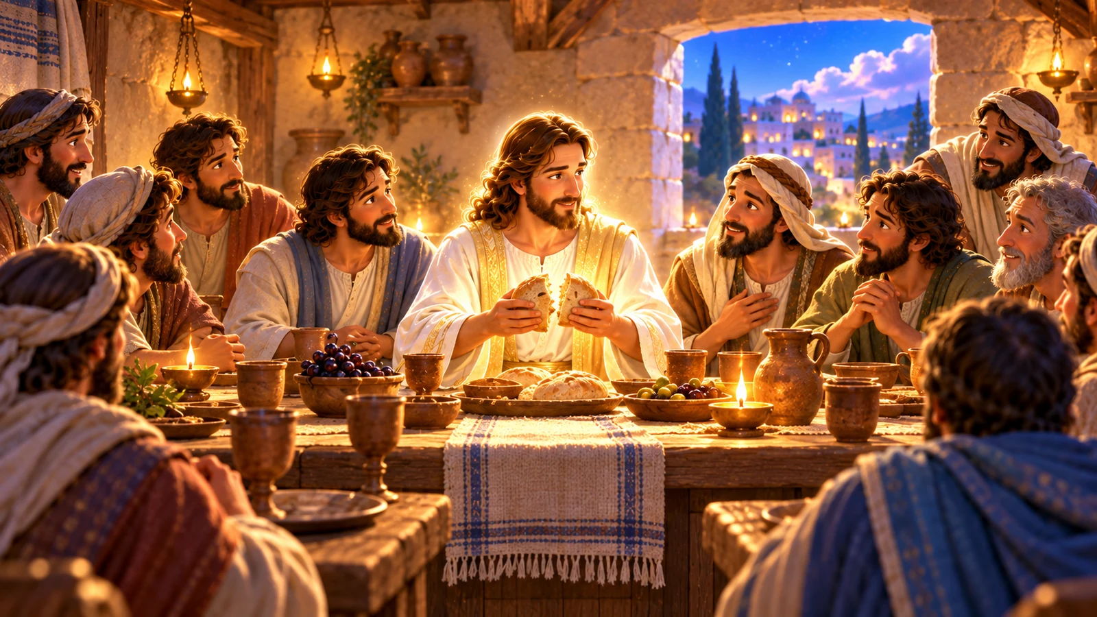 Illustration for The Last Supper