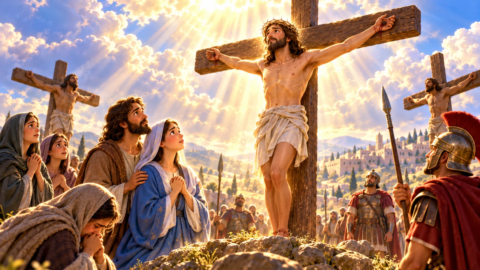 Illustration for Jesus Gives His Life