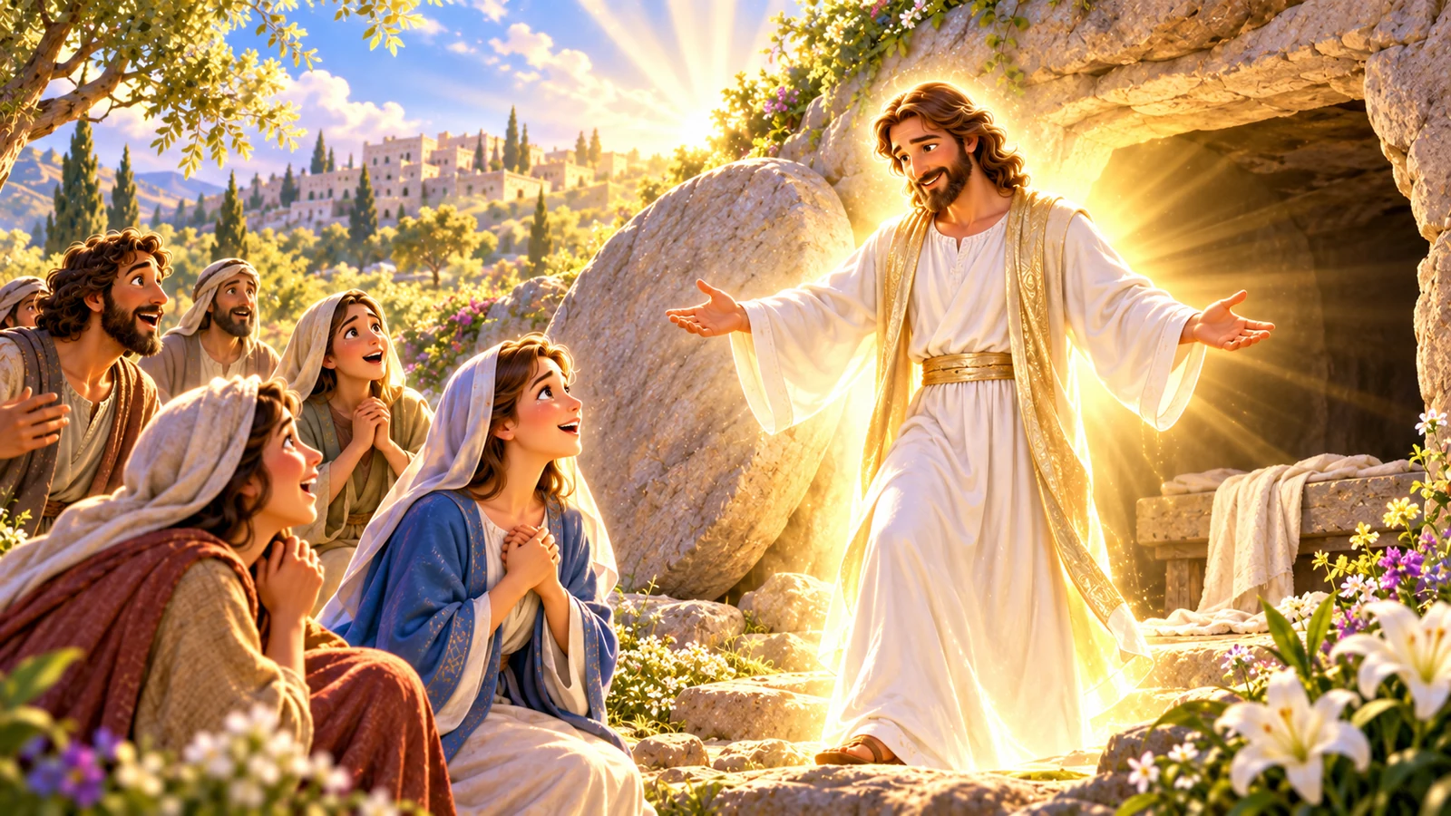 Illustration for Jesus Is Alive