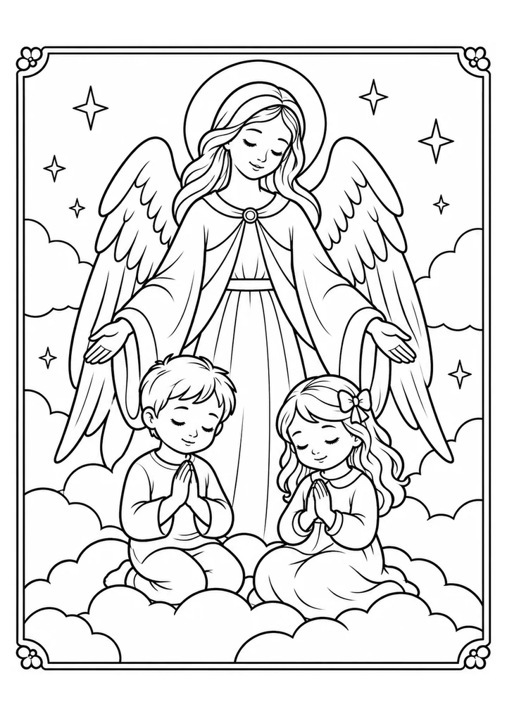 Guardian Angel printable preview