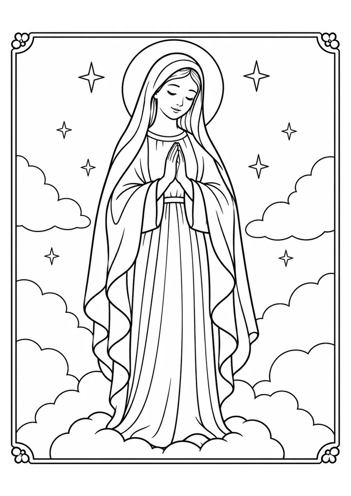Mary printable preview