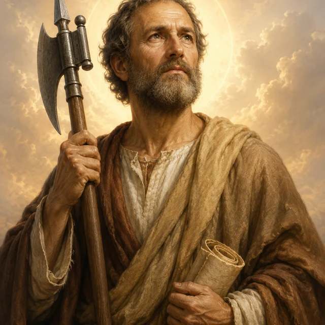 St Matthias devotional illustration
