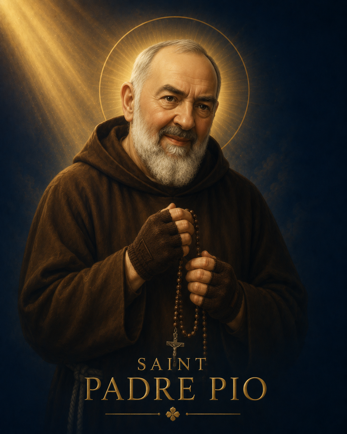 Padre Pio portrait