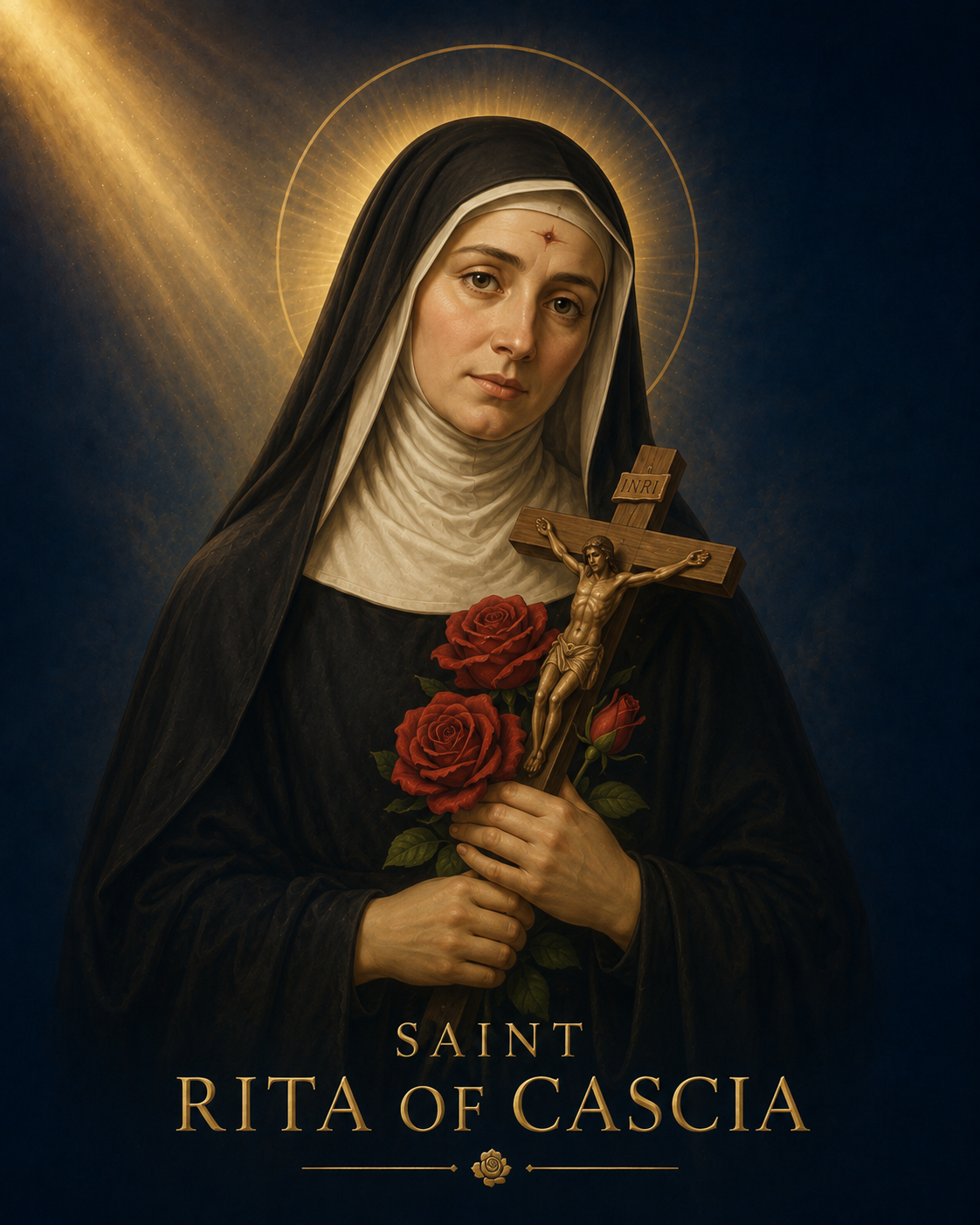 Saint Rita of Cascia portrait